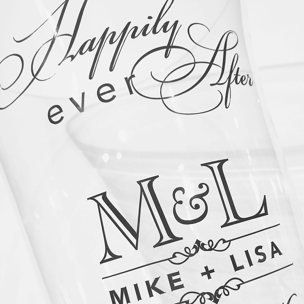 happily ever after wedding vase